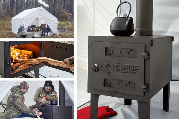 OUTDOOR WOOD BURNING STOVES
