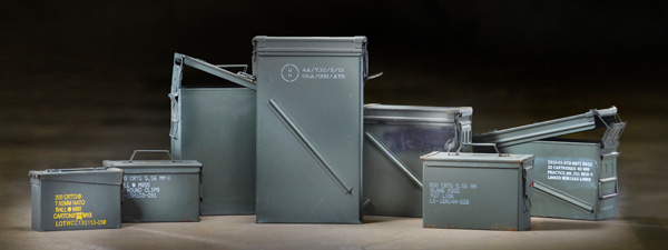 UP TO 50% OFF AMMO CANS & STORAGE