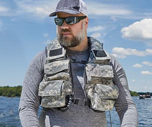 U.S. Military Surplus Stearns Tactical PFD Flotation Vest, New