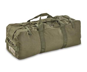 U.S. Military Surplus Zip Duffel Bag, New