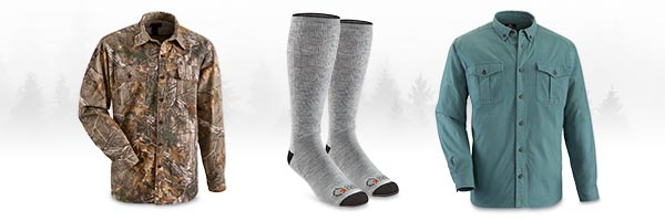 GUIDE GEAR CLOTHING & FOOTWEAR