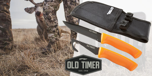 ON SALE OLD TIMER HUNTING KNIFE KIT