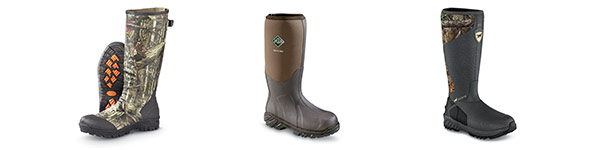 RUBBER HUNTING BOOTS