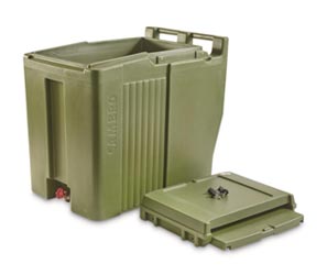 U.S. Military Surplus Cambro 175-lb. Ice Caddie, New