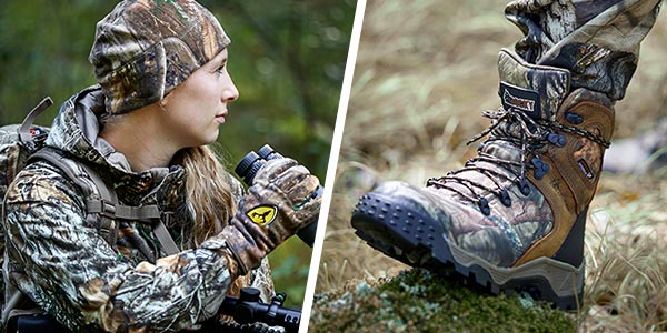 WOMEN'S HUNTING CLOTHING & BOOTS