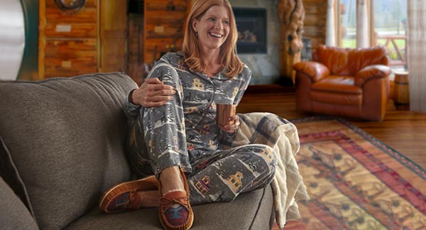 COZY SLIPPERS, SLEEPWEAR & HOME