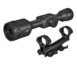 ATN ThOR 4 (384x288) 7-28x Smart HD Thermal Rifle Scope with Dual Ring Cantilever Mount