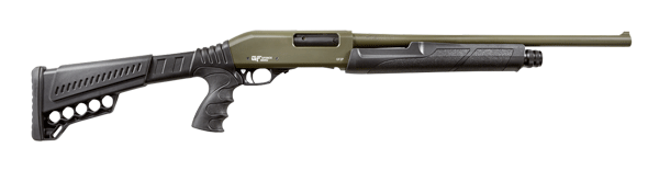 GForce Arms GF2P Olive Drab Green, Pump Action, 12 Gauge, 20'' Barrel, 4+1 Rounds