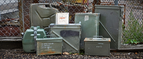 SAVE UP TO 55% MILITARY CANS & STORAGE