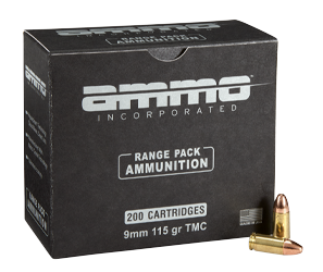 Ammo Inc. Signature, 9mm, TMC, 115 Grain, 200 Rounds