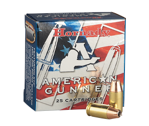 Hornady American Gunner, 9mm, XTP-JHP, 115 Grain, 25 Rounds