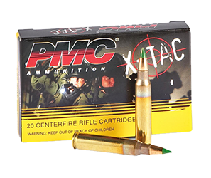 PMC X-Tac M855 Green Tip, 5.56x45mm NATO, FMJ, 62 Grain, 1,000 Rounds