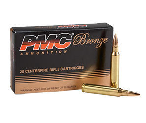 PMC Bronze, .223 Remington, FMJ-BT, 55 Grain, 1,000 Rounds