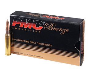 PMC Bronze, .308 (7.62x51mm), 147 Grain, FMJBT, 500 Rounds