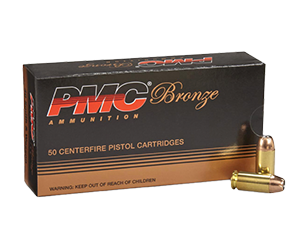 PMC Bronze, .40 Smith & Wesson, JHP, 165 Grain, 250 Rounds