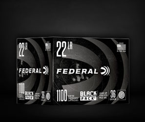Federal Black Pack .22LR Ammo