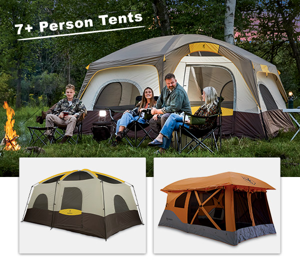 7+ Person Tents