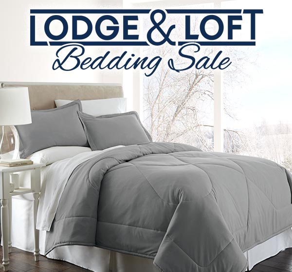 LODGE & LOFT BEDDING SALE - USE COUPON SG3698 FOR 20% OFF