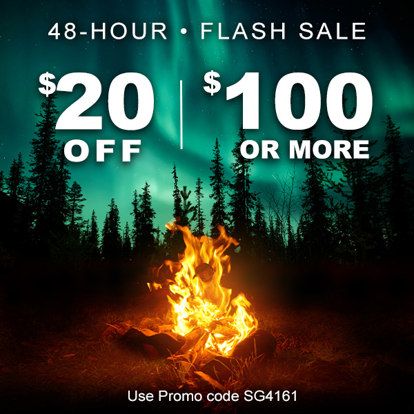 48 Hour Sale $20 off $100+