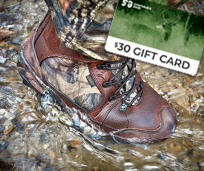 FREE $30 GIFT CARD WITH PURCHASE OF MONOLITHIC EXTREME BOOTS