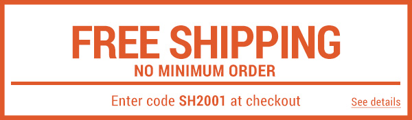 Sportsman's Guide's Free Standard Shipping – No Minimum! Enter coupon code SH2001 at check-out. *Exclusions apply, see details.