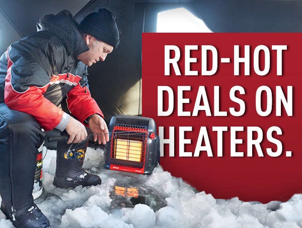 Red Hot Deals On Heaters.