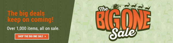 The Big One Sale! Over 1,000 items, all on sale.