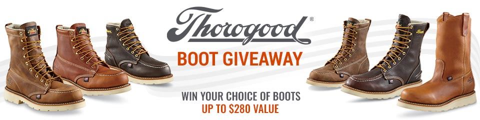 Thorogood Boot Giveaway