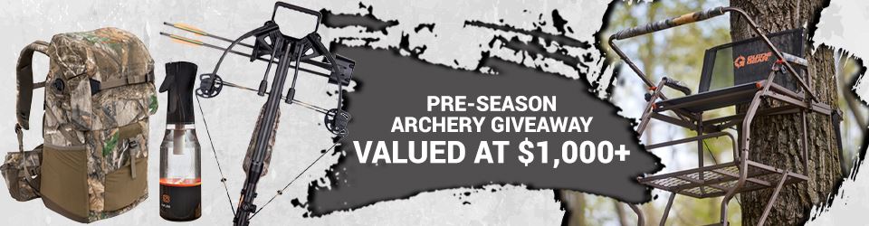 Pre-season Archery Giveaway valued at $1,000+