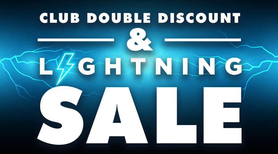 Club Double Discount & Lightning Sale