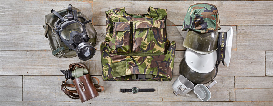 Surplus military gear discount