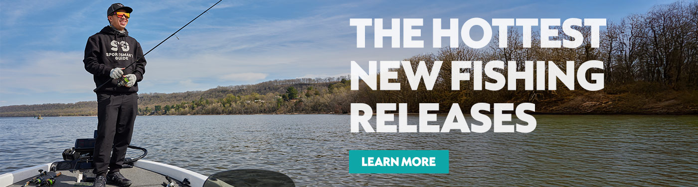 The hottest new fishing releases. Learn More