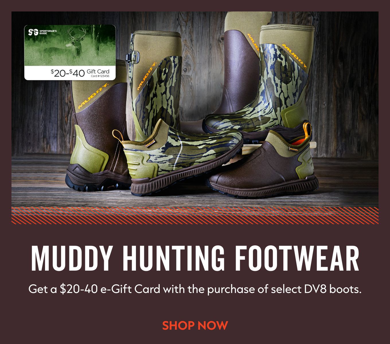 Muddy boots