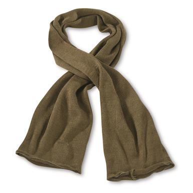 Wool scarf for temperature regulation