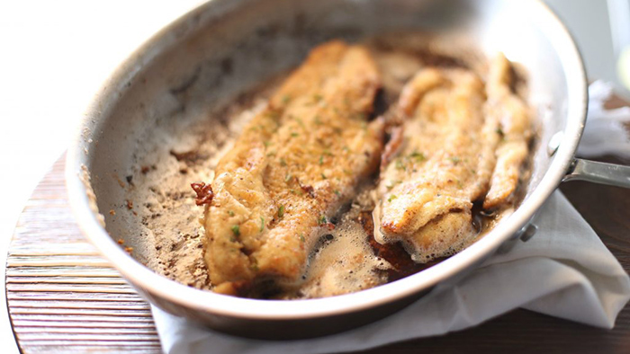 Butter-Basted Walleye
