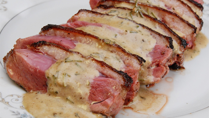 Peppercorn Goose Breast