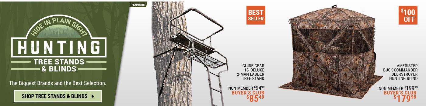 Hunting Blinds and Treestands 