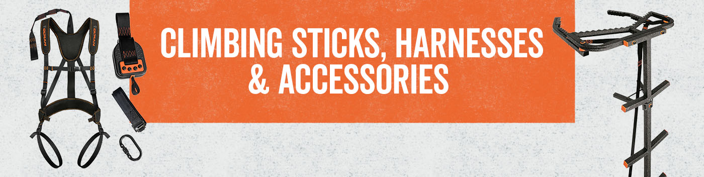 Ol'Man Climbing Sticks, Harnesses & Accessories
