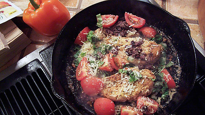 Skillet Pheasant Breasts
