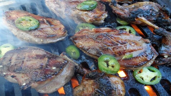 Sweet Jalepeno Grilled Duck
