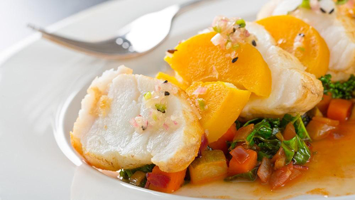 Pan-Seared Fish With Fresh Fruit Salsa