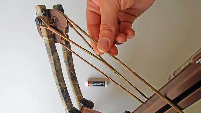 Don't Forget to Wax That Crossbow String!