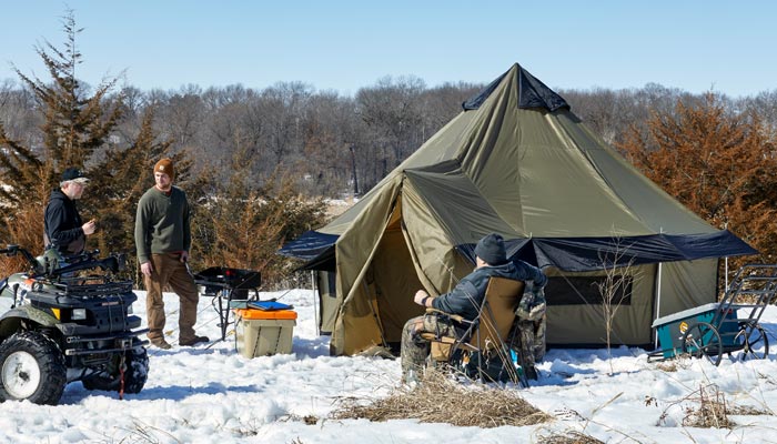 Winter Camping: Camping Warmer
