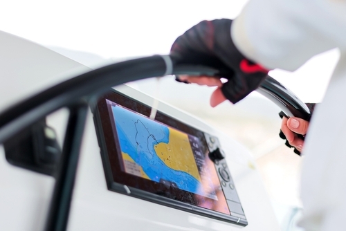 connected fish finder