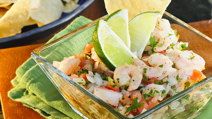 Fish and Shrimp Ceviche
