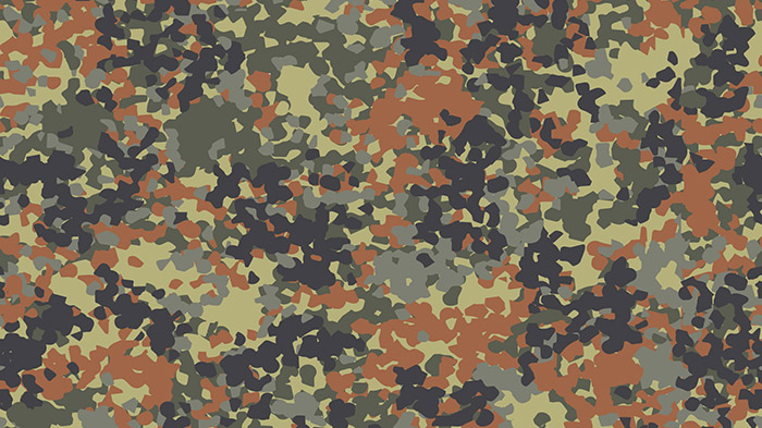 German Flecktarn Camo: A Difference of Dithering