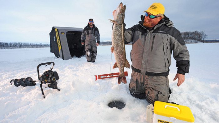 Ice Fishing for Pike 