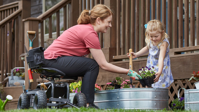 Rolling Gardening Seat Mothers Day