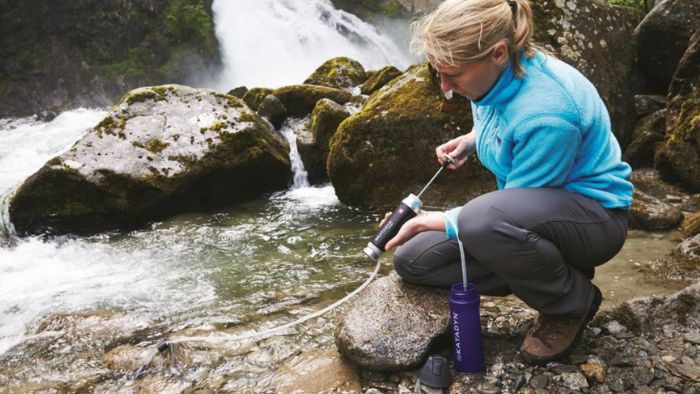 pump water filters camping