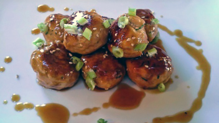 Salmon Meatballs With a Maple Teriyaki Sauce